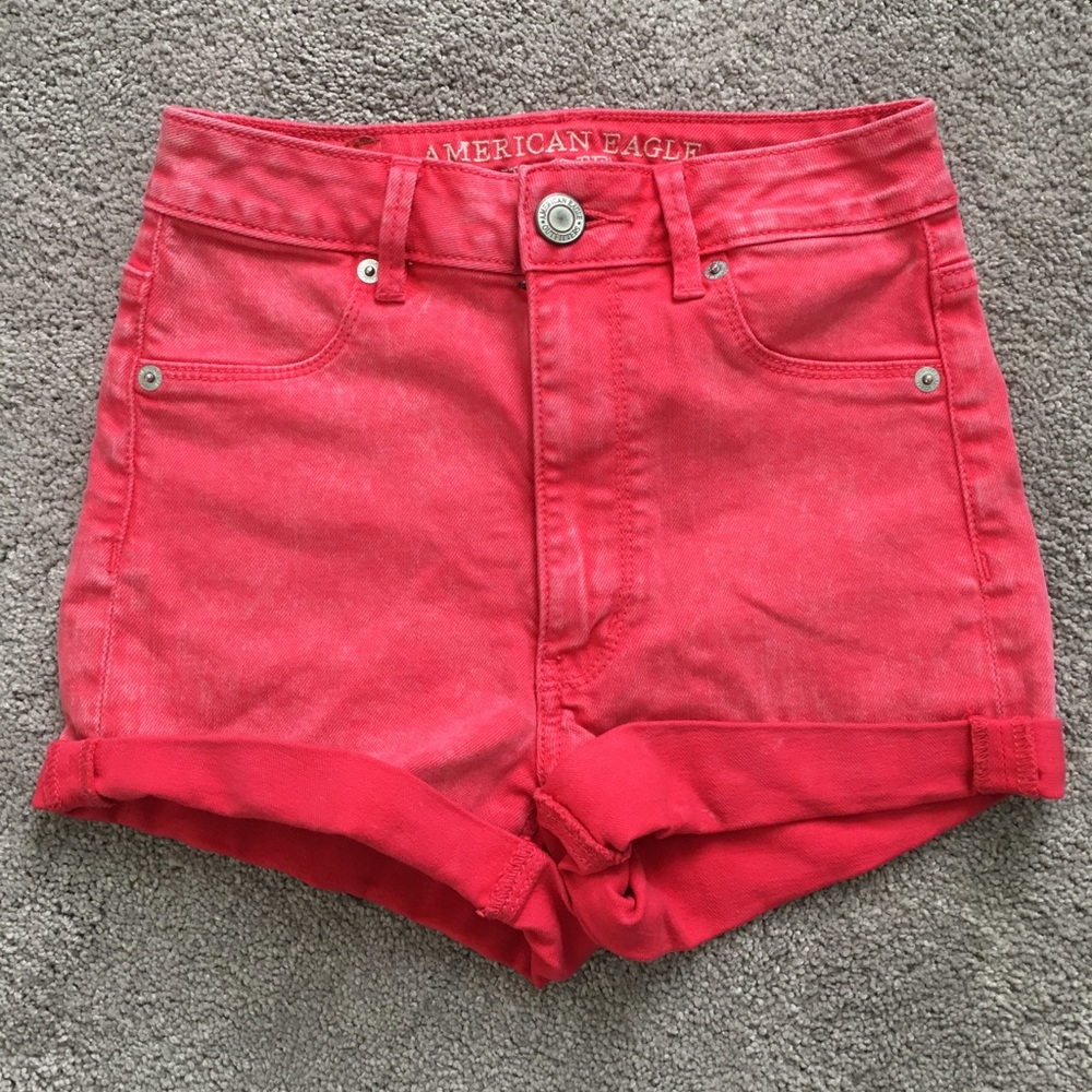 American Eagle Sky High Waist Shortie Short 🦅
